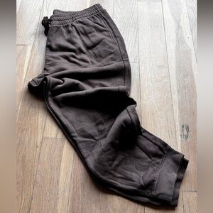 H&M Chocolate Brown Regular Fit Sweatpants